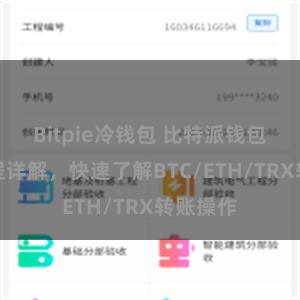 Bitpie冷钱包 比特派钱包转账教程详解，快速了解BTC/ETH/TRX转账操作