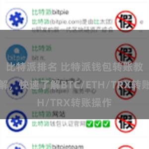 比特派排名 比特派钱包转账教程详解，快速了解BTC/ETH/TRX转账操作