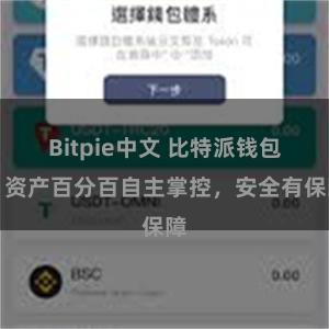 Bitpie中文 比特派钱包：资产百分百自主掌控，安全有保障