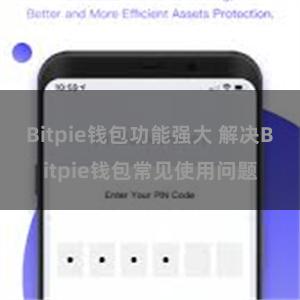 Bitpie钱包功能强大 解决Bitpie钱包常见使用问题