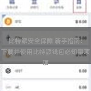 比特派安全保障 新手指南：下载并使用比特派钱包必知事项