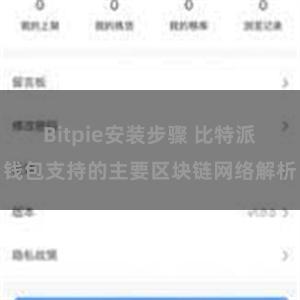 Bitpie安装步骤 比特派钱包支持的主要区块链网络解析